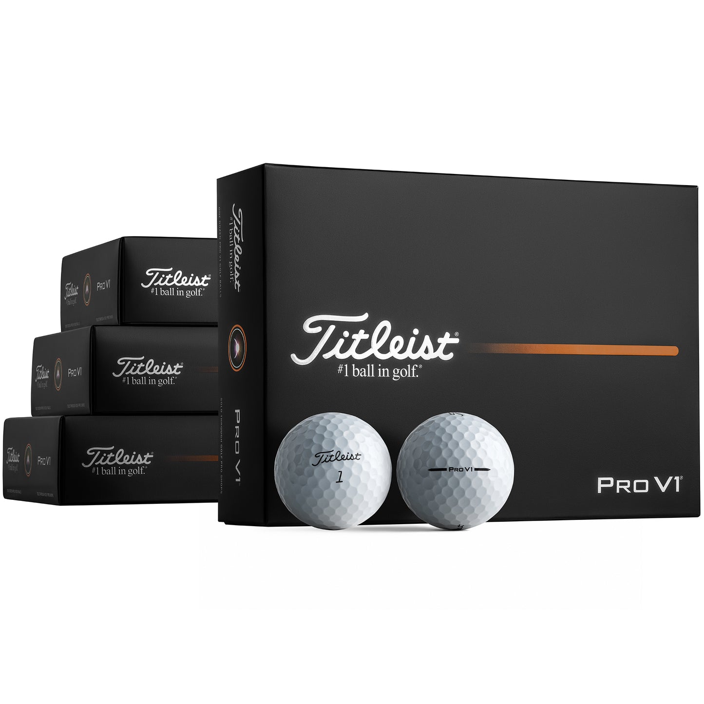 Titleist Pro V1 Weiss 3+1 Dutzend Gratis