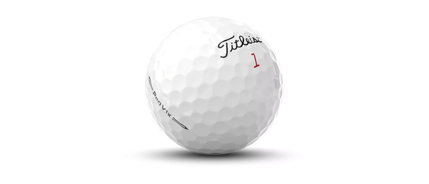 Titleist Pro V1x Weiss 12 Stück - lose Bälle - Keine Lakeballs - golfballversand