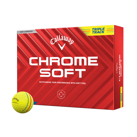 Callaway Chrome Soft Triple Track - 12 Stück - golfballversand