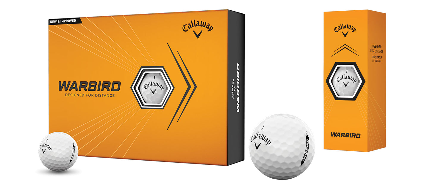 Callaway Warbird Golfball – Maximale Distanz und Geschwindigkeit für dein bestes Spiel.