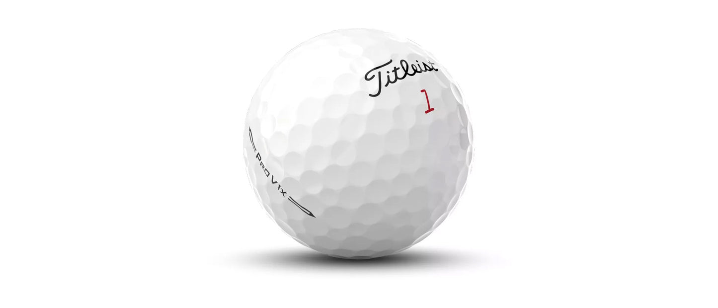 Titleist Pro V1x Weiss 12 Stück - lose Bälle - Keine Lakeballs